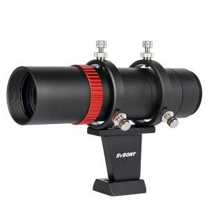 SVBO SV165 40mm 미니 가이드 스코프 스케일이 있는 F4 파인더 깊은 하늘 사진 촬영을 위한 ZWO QHY 오토 SV305 프로 망원경 카메라와 호환되는 천 액세서리