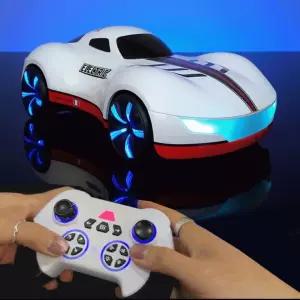 고퀄리티   애들랜드 RC 자동차 화려한 일렉트릭 액션 RC카 전기차 무선 360도 스턴트