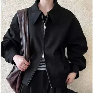 가을 항공 집업 자켓 야구 루즈핏 점퍼 여자점퍼 코트 래글런 원템3