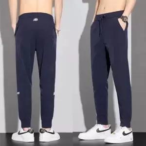 보니따스 바지 남사친 캐주얼 여름 쿨링 배기핏 조거 트렌드 스판 얇은 9부 ADOR2