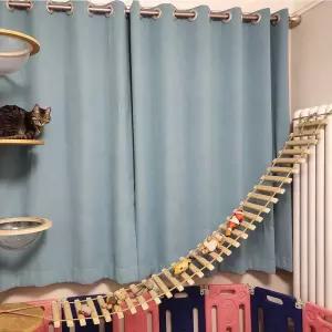 캣폴 캣타워 고양이 다리 케이지 사이 잘삼 나무 줄 사다리 반려동물 가구 단계 Scratcher 포스트