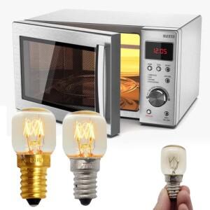 220V 고온 LED 전구 15W 25W E14 300 섭씨도 전자 레인지 토스터/스팀 쿠커 후드 램프