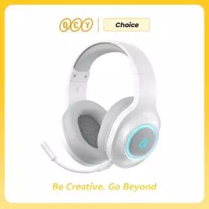 [호환] QCY Heroad V200 H4GM 게이밍 오버이어 헤드폰 블루투스 6.0 무선 이어폰 50mm 드라이버 7.1 서라운