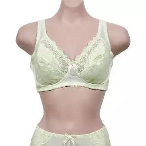 [하프클럽/]ZF 207C 노와이어 빅사이즈 우아한 레이스 C컵 브라 자수