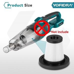 YOFIDRA 진공 청소기 필터 휴대용 가정용 자동차 액세서리 용 재사용 가능한 공기 네트 요소
