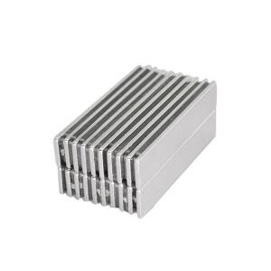 50x10x2mm 강력한 자석 블록 직사각형 가정용 냉장고, 사무실 DIY