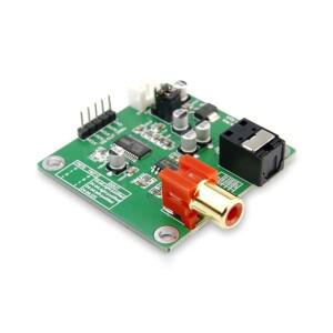 DIR9001 광섬유 동축 수신기 모듈 SPDIF-I2S 샘플 속도 24bit 96Khz DAC RCA, 전용