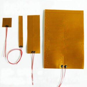 3D 프린터 14 300mm 5V 6V 12V 24V 220V 전기 폴리이 미드 필름 히터 가열 요소