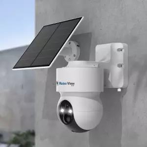 글로벌아이넷 로보뷰S4 4G LTE CCTV 무선 배터리 충전식 IP카메라 홈캠 이동식 태양광패널