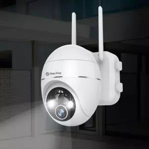 글로벌아이넷 로보뷰S3 홈 CCTV 무선 배터리 300만화소 충전식 태양광패널 실내외 홈캠 IP카메라