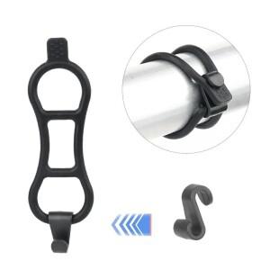 자전거 전면 라이트 토치 젤 실리콘 고정 밴드 헬멧 펌프 고무 스트랩 18-26cm 스트레치 MTB 도로 부품