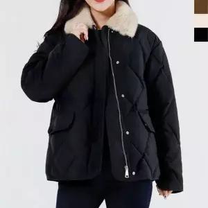 [하프클럽/]TBZ KYI SH9339 여자인조퍼카라 퀄팅 숏패딩
