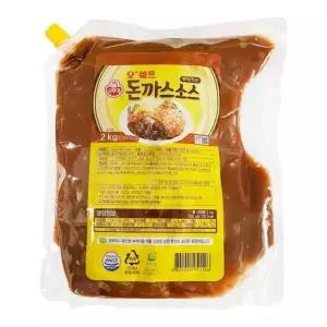 보리보리 오뚜기오뚜기 오쉐프 부어먹는돈까스소스 2kg 스파우트팩 6개