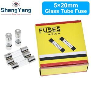 10PCS 5x20mm 빠른 블로우 유리관 퓨즈 0.1A 4A 6A 8A 250V