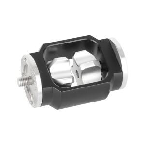 CAMVATE 카메라 ARRI 스타일 로제트 마운트 확장 어댑터(듀얼 M6 수나사 포함) 핸드그립 암 핸들 부착물
