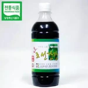 뽕잎추출액 국산콩 전남조선간장 900ml 전통 재래 된장