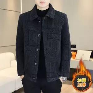 빛채운 캐주얼 울 여성자켓 가면 칼라넥 모직코트 슬림핏 자켓 내피 두꺼운 코트 OPH3