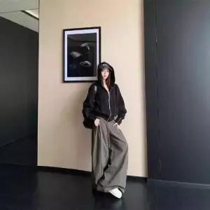 올가을 카디건 상의 후드 여자맨투맨티 ible3