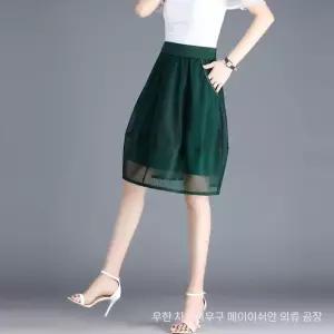 피콜로 여자 니트 원피스 치마 롱 가을 데일리룩 헵번 스몰 향풍 리본 골드 버클 슬림 스웨터 KUK3