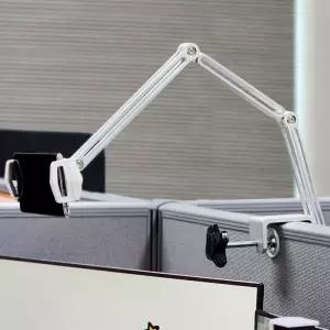 4관절 알루미늄 태블릿 암 거치대 타블릿 폰스탠드 줌수업 화상 탁상용 스마트 가정용 QR