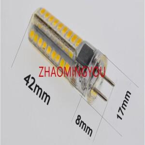 디밍 가능한 GY6.35 LED 램프 6W 9W 12W 12V 220V G4 콘 라이트 전구 샹들리에 2835SMD 화이트/웜