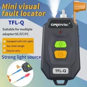 광분배함 오리에트넥 TFL-Q 650nm 광케이블 탐지기 VFL 레드 라이트 펜 광섬유 케이블 테스터 레이저 포인