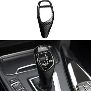 자동차 스티커 데칼 기어 변속 노브 커버 카본 컬러 ABS 트림 피팅 BMW F20 F21 F22 F30 F31 F32 F33 F34