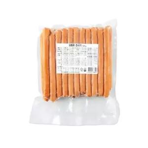 진주햄 김밥용 소시지1kg 햄 캠핑 소세지 간식 반찬