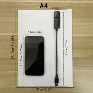 3색 달 변화 분위기 조명, LED 별하늘 투영 USB 인터페이스 전자