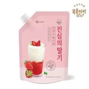 복음자리 진심의 딸기청 대용량 1kg * 2개 총2kg , 국산딸기