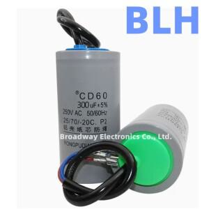 고출력 모터 시동 축전기, 세차기, CD60, 250V, 300UF, 3KW