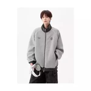 남성 심플데일리룩 항공 점퍼 맨투맨 가을 트레이닝 야구 OOTD3