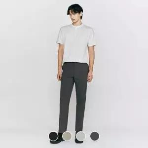 지오다노 남자바지 여성바지 남성 여름 나일론 소재 테이퍼드핏 히든밴딩