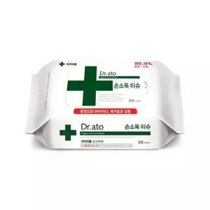 닥터아토 손소독티슈 20매 10팩