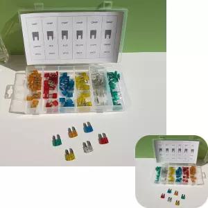 차량용 휴즈 120PCS 비상용 퓨즈박스 홀더 부품 자동차용
