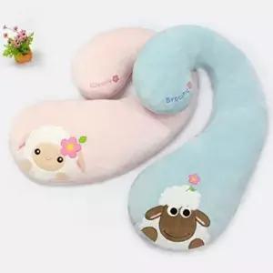 고품질 1+1 울리브라우니 바디필로우BIG 헬로캣 손목 차량용 슬리핑 에어매쉬 허리 안전벨트 허그 W14EEE5