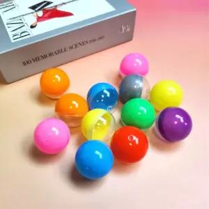 이벤트 파티 컬러 반투명 뽑기 캡슐 32mm 30P 세트