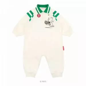 BEBE DE PINO 플레잉 테니스 스누피 베이비 티핑 오버롤_BP61OV741 435331
