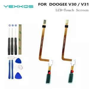 DOOGEE V30 V30T Pro V31GT Falcon 40 지문 센서 버튼 케이블 플렉스 액세서리