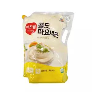 이츠웰 마요네즈 골드 스파우트팩 3.2Kg 4개네스 맛있는 샐러드 요리용 대용량 식당 업소 가게 다용도 마른