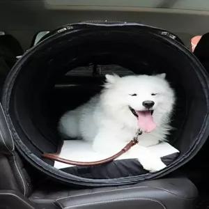 애완동물 이동장 자동차 케이지 단일 대형 길이 강아지