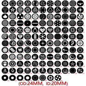 OD24mm LED 이동 헤드 스팟/빔/워시 라이트 고보 휠 교체 쇼 DJ 디스코 파티 무대 조명 사진 배경