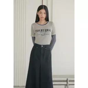[AK분당점] [에고이스트] 메쉬 셔링 반팔 레이어드형 티셔츠 ER1CL262