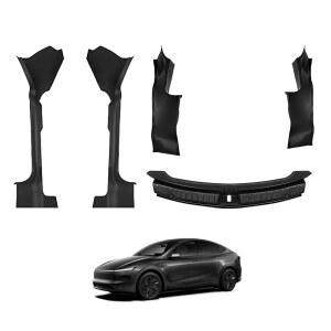 2026년형 TESLA MODEL 트렁크 5PCS 앞뒤 도어 커버 리어 프로텍터 범퍼