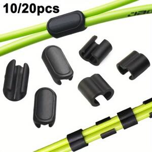 3Pcs MTB 도로 자전거 유압 기계식  브레이크 시프트 케이블 가이드 호스 프레임 고정 장치 Giant B DH 부