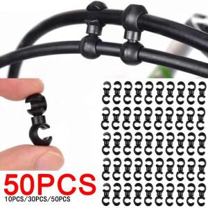 회전식 MTB 브레이크 케이블 클립 자전거 변속 기어 버클  사이클링을 위한 가이드 라인 향상된 성능