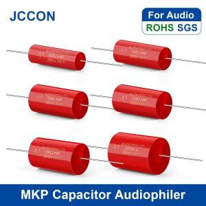 스피커 호환 크로스오버 및 HiFi 증폭기용 10Pcs MKP 커패시터 250V 무극성 오디오 필름