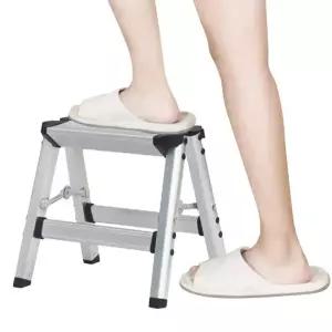 접이식 사다리 공간 절약형 다기능 미끄럼 방지 경량 내구성 가정용 주방 상점 사무실 슈퍼마켓에 실용적