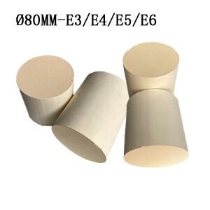 Φ80mm 차량 3방향 촉매 변환기 EURO1 3 4 5 6 가스 엔진 배기 시스템 처리