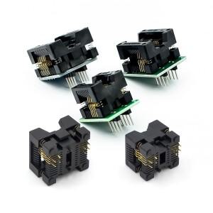 SOP16  DIP8 와이드 바디 시트 150mil 200mil 프로그래머 EZP2010 CH341 용 SOP8 어댑터 소켓